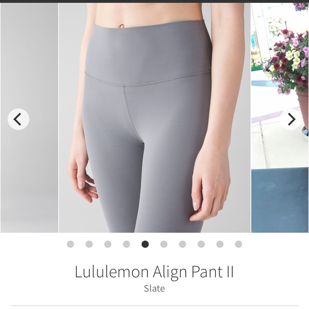 Lululemon Athletica Align Pant II in Slate